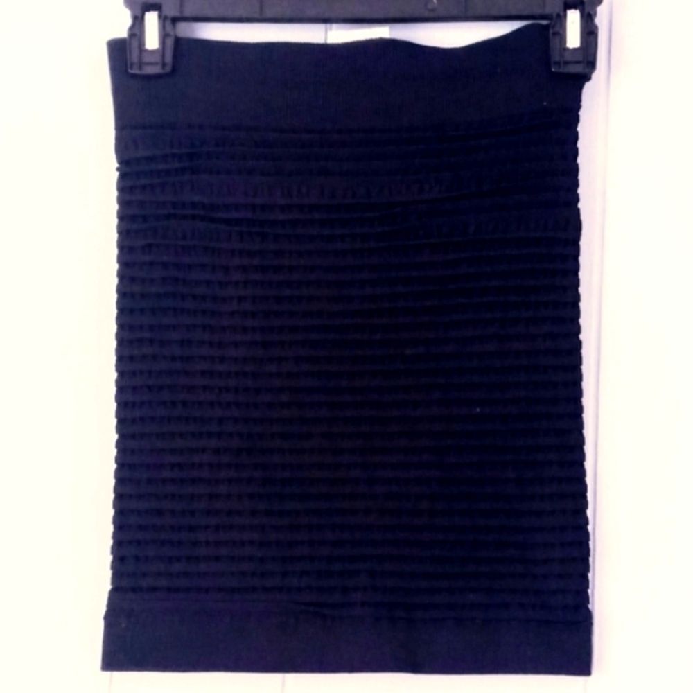2/$20 BCBGeneration black bodycon bandage skirt